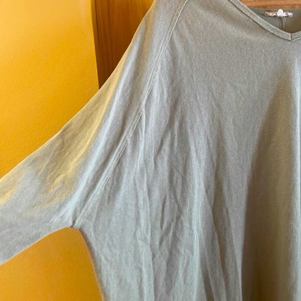 Easel Olive Long Sleeve Cotton
Jersey Boxy Knit Oversized‎ Top M - Picture 6 of 6